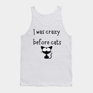 crazy cat lady design Tank Top